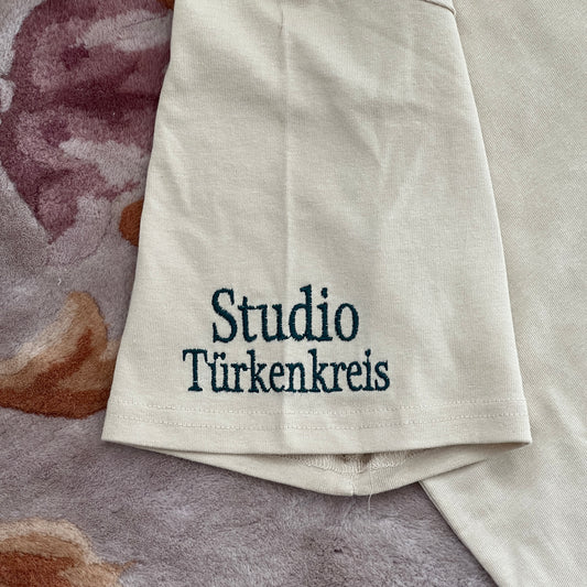 Türkenbund Lilie Oversized Tee (Beige)